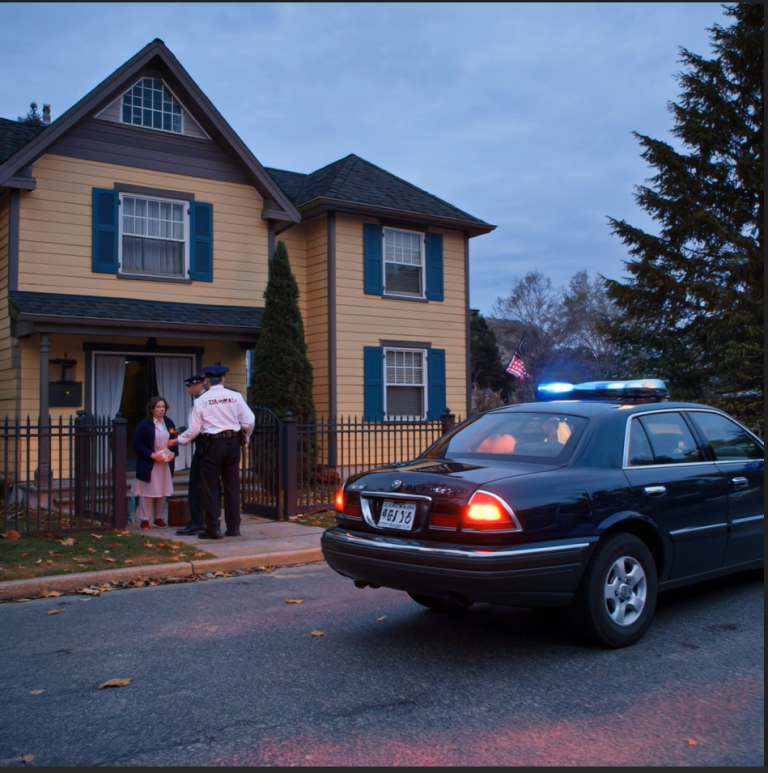 Mój mąż powiedział, że odwiedza swoją mamę, więc poszłam za nim, żeby zrobić mu niespodziankę.