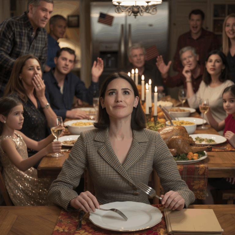 Kiedy moja siostra ogłosiła, że ​​to ona dostanie dom, a ja nic, cały stół w Święto Dziękczynienia wiwatował, jakby to była dobra nowina. Nie mieli pojęcia, co się wydarzy – ani co ukrywają nasi rodzice. To noc, w której w mojej rodzinie w końcu wszystko się otworzyło.