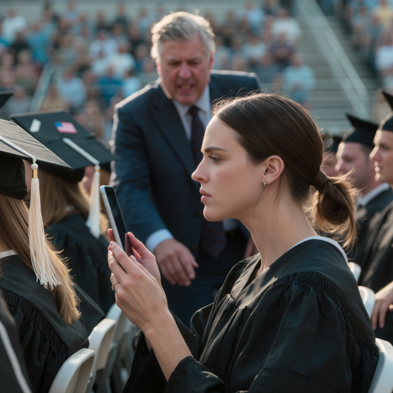 „Nie oczekuj ani centa, od teraz jesteś zdany na siebie” – myślał, że jestem bezrobotny i bez grosza, nie miał pojęcia, że ​​10 minut wcześniej dyrektor finansowy „tej bezużytecznej dziewczyny” dzwonił, żeby zgłosić stratę 6 miliardów dolarów, a słowa, które puściłem przez głośnik przed 3000 ludzi, sprawiły, że twarz mojego taty zbladła na oczach całego stadionu.