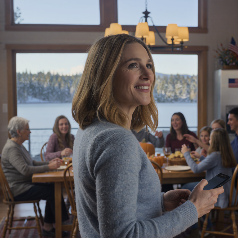 Przez 33 lata bycia „grzecznym, grzecznym dzieckiem”, które zawsze pozostawało w cieniu, w tym roku moja mama wysłała mi dokładnie jedną wiadomość: „W tym roku to tylko rodzina twojej siostry” – odpowiedziałem tylko: „Ciesz się”. A potem, w Święto Dziękczynienia, gdy zobaczyli zdjęcia całej dalszej rodziny szczęśliwie zebranej w drewnianym domu w ośnieżonych lasach Vermont, bez ani jednego śladu… wtedy wszyscy nagle wpadli w panikę i rzucili się, żeby do mnie zadzwonić.