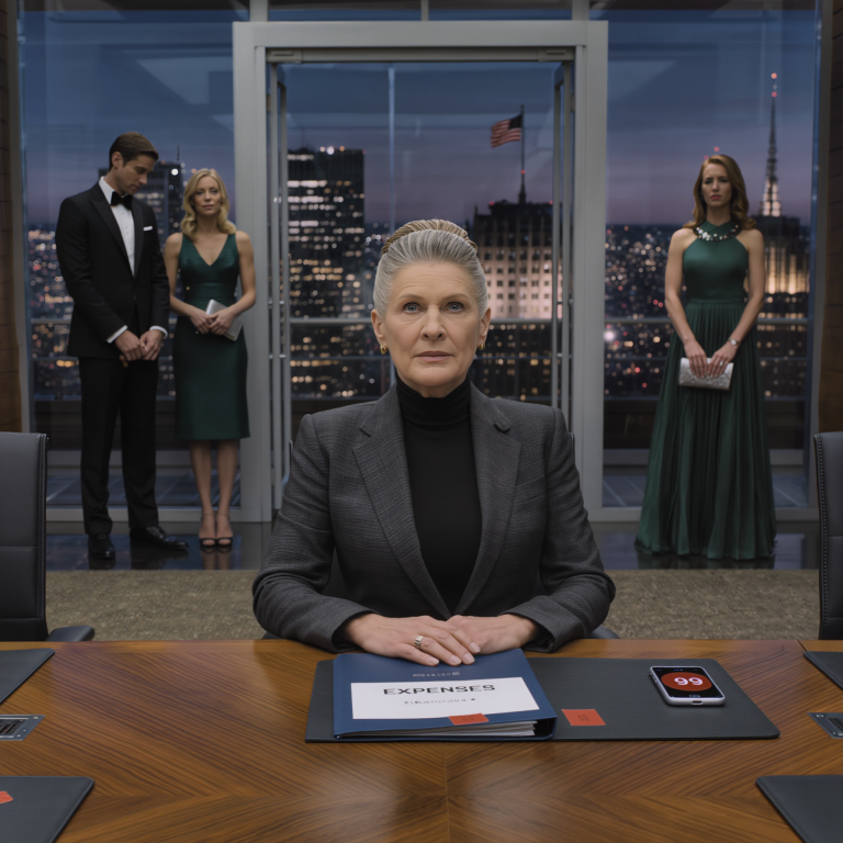 „Mamo, nie przychodź na rodzinną kolację — zrywamy kontakt”. Tego wieczoru usunęli ze mnie zdjęcia i przekazali ogromne wydatki firmie, którą zarządzam — aż do momentu, gdy wystrzelił szampan, położyłam pliki na stole, a dwadzieścia cztery godziny później: 99 nieodebranych połączeń.