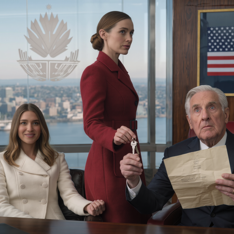 Po 3 latach poświęceń mój ojciec zapisał swój majątek siostrze mojego złotego dziecka, która pojawiła się zaledwie 8 tygodni temu. Wręczyłam Tory klucze do domu ze spokojnym uśmiechem. „Gratulacje, Lily” – powiedziałam. Kiedy ojciec przeczytał mój list, poczerwieniał ze złości i wykrzyknął: „Nie żartuję!”.