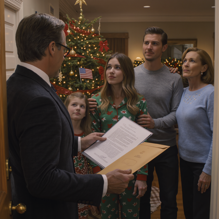 O 3 nad ranem moja córka napisała SMS-a: „Mamo, moja teściowa nie chce, żebyś świętowała z nami Boże Narodzenie. Proszę, zrozum”. To był dom, który osobiście kupiłam dla córki i jej męża za 280 000 dolarów. Spokojnie odpowiedziałam: „W porządku”. W Wigilię, gdy cała rodzina radośnie bawiła się na tym, co wydawało się idealnym przyjęciem, wszedł prawnik.