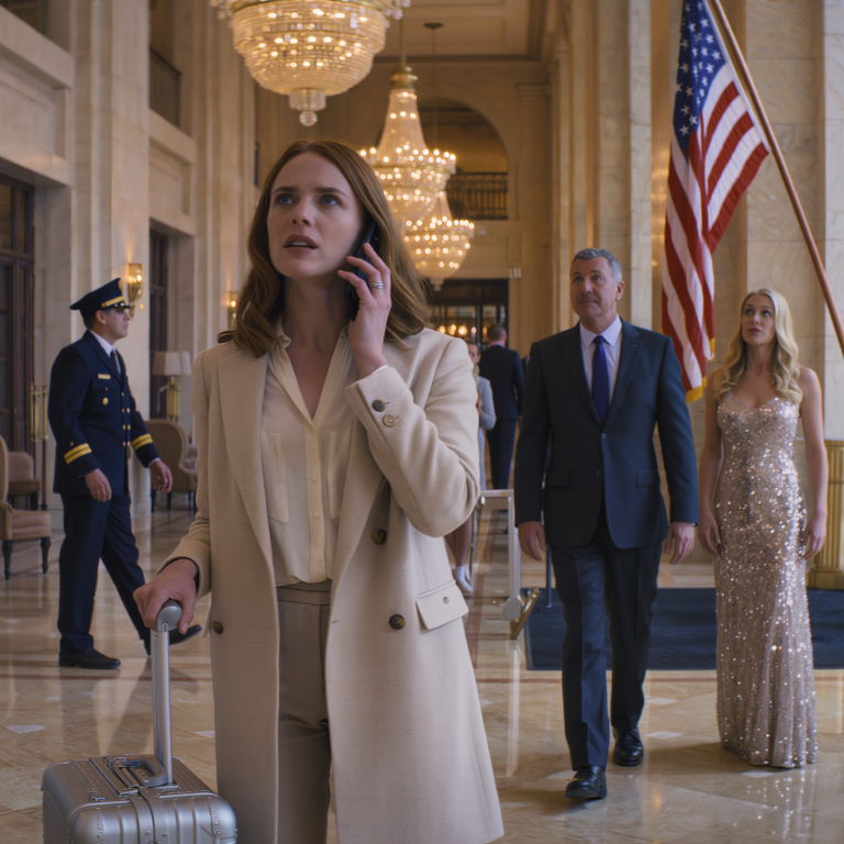 „Natychmiast wynoście się z tego hotelu” – powiedziała moja siostra. „Nie jesteście tu mile widziani” – dodał ojciec. Uśmiechnąłem się i podniosłem słuchawkę. „Ochrona” – powiedziałem spokojnie. „Proszę zaktualizować dostęp do rezerwacji rodziny Harrington. Obowiązuje od północy”. Ich uśmiechy nie zniknęły od razu. Nadal nie rozumieli, co to znaczy.