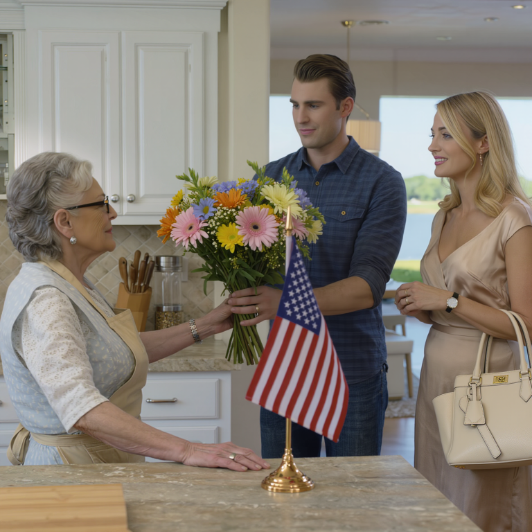 W Dzień Matki mój syn-milioner odwiedził mnie z pięknym bukietem kwiatów i delikatnie zapytał, czy jestem zadowolony z 5000 dolarów, które co miesiąc wysyłała mi moja żona, Clara. Cicho odpowiedziałem: „Synu, teraz to właściwie kościół mnie wspiera”.