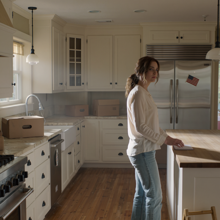 Tata zapomniał się rozłączyć. Słyszałem każde słowo: „Ona jest ciężarem”. Milczałem… ale nie trwało to długo. Od tamtej chwili wszystko się zmieniło. Postanowiłem sprzedać dom za 980 tysięcy dolarów, który zostawiła mi babcia, wyprowadziłem się i zniknąłem, zanim moi rodzice wrócili z Europy. Uśmiechali się… aż klucz przestał działać. Dom? Pusty. Notatka na blacie głosiła po prostu: „To przez ciężar”.