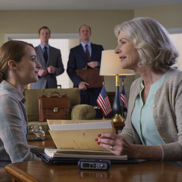 Kiedy mój syn się ożenił, milczałam, że odziedziczyłam ranczo po zmarłym mężu. Dobrze, że milczałam, bo tydzień później pojawiła się moja synowa z notariuszem. Ale jej uśmiech zniknął, kiedy…