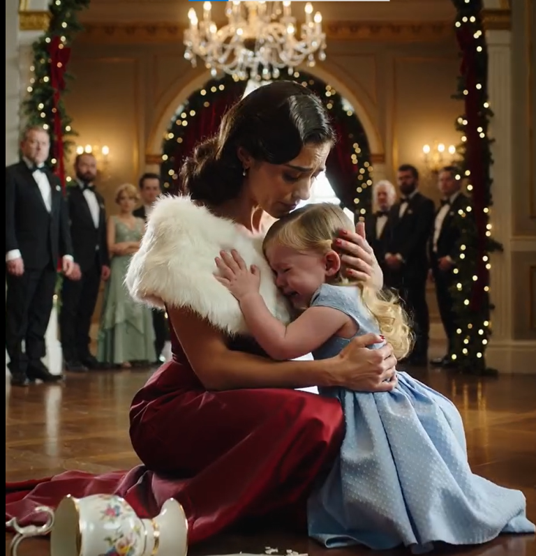 Na przyjęciu bożonarodzeniowym moja czteroletnia córka przez pomyłkę wylała wodę na podłogę, niosąc napoje do stołu. Moja okrutna teściowa natychmiast uderzyła ją w twarz, krzycząc: „Niezdarny bachorze”. Potem szarpnęła ją za włosy i z całej siły uderzyła głową o stół. Moja córka upadła i rozpłakała się.