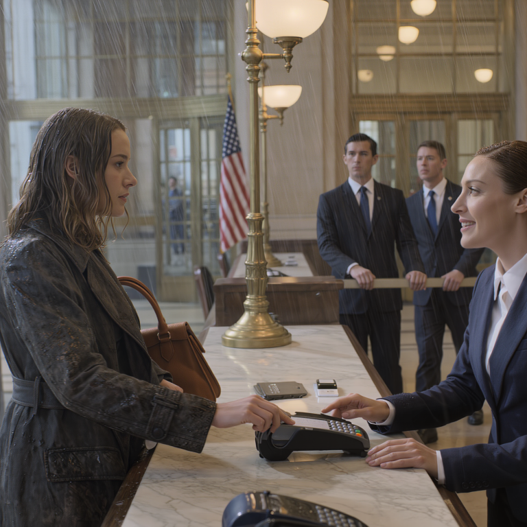 Z powodu konfliktu z macochą ojciec powiedział, że ten dom już nie jest dla mnie. Wyszedłem w burzę tylko ze starym portfelem mojego zmarłego dziadka… i w chwili, gdy położyłem jego zawartość na ladzie, twarz kasjera się zmieniła.