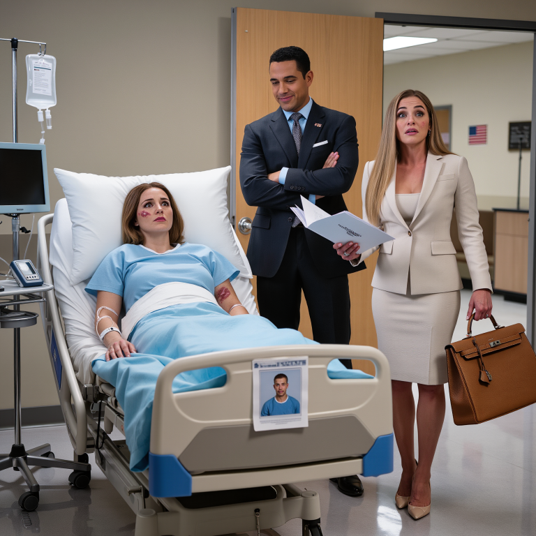 Przeżyłam wypadek po odziedziczeniu 29 milionów dolarów. Mój mąż nigdy mnie nie odwiedził, powiedział, że nie ma czasu ani pieniędzy na „nieudacznika”. Kiedy w końcu pojawił się ze swoją nową żoną, żeby mnie ponarzekać kilka dni później, spojrzała na mnie i krzyknęła: „O mój Boże… ona jest moja”.