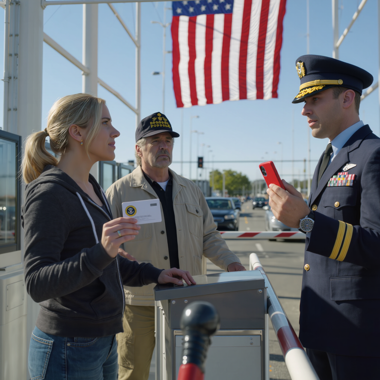 Portier poprosił o okazanie dokumentu tożsamości. Tata pokazał legitymację emerytalną. „Była ze mną” – powiedział. „Zwyczajna cywilka”. Podałem portierowi legitymację z prezydencką pieczęcią. Na skanerze widniał napis „Yankee White – priorytet”. Portier podniósł słuchawkę. „Linia VIP. Teraz”. Tata spojrzał na mnie ze zdumieniem.