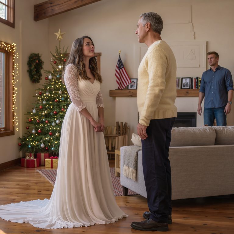 Kiedy panna młoda poprosiła o wybaczenie, odpowiedź jej teścia wprawiła wszystkich w szok.