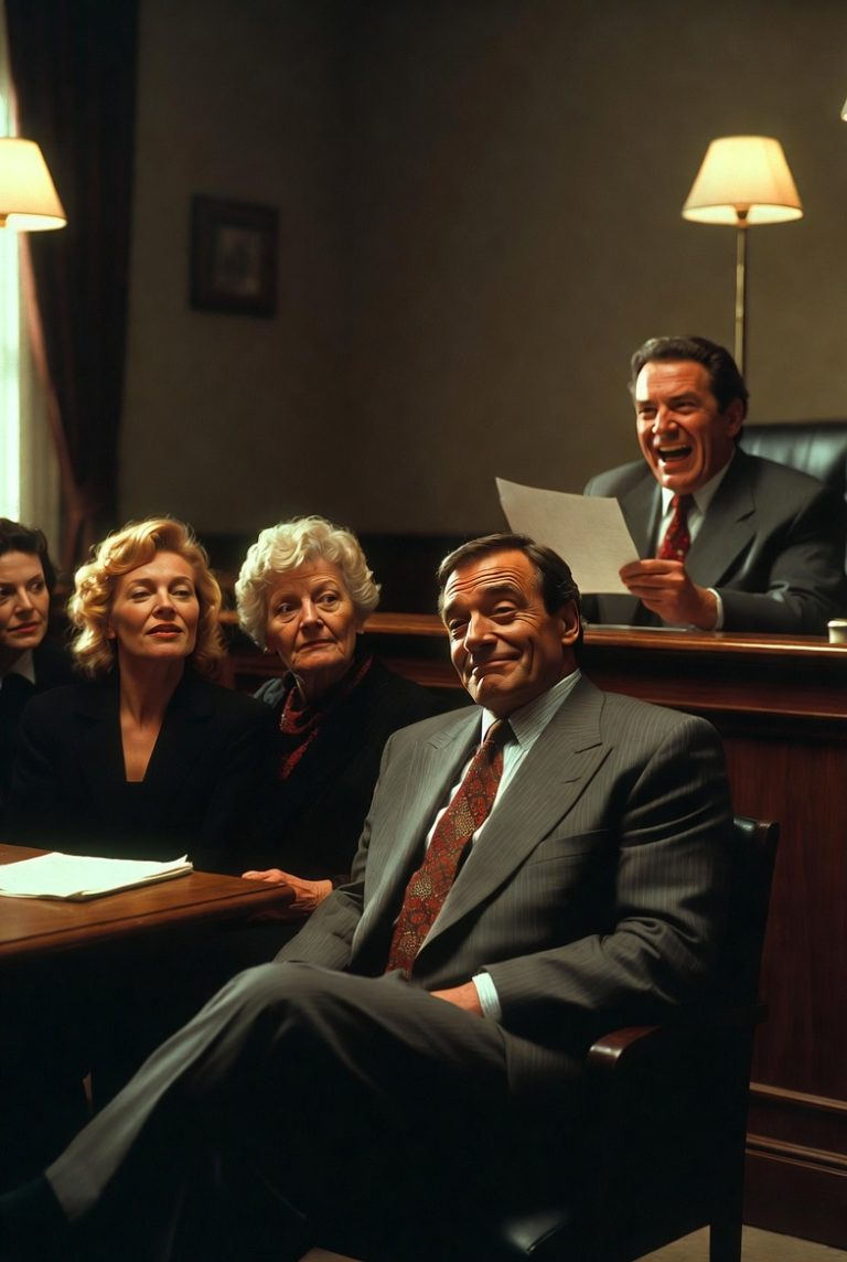 Podczas rozprawy rozwodowej mój mąż siedział z założonymi nogami, zadowolony z siebie: „Nigdy więcej nie tkniesz moich pieniędzy”. Jego kochanka wtrąciła: „Zgadza się, kochanie”. Jego matka uśmiechnęła się krzywo: „Ona nie zasługuje ani grosza”. Sędzia otworzył list, który wysłałam przed rozprawą, przeczytał go przez kilka sekund… a potem wybuchnął śmiechem. Przechylił głowę i wyszeptał: „Och… to dopiero ciekawe”. Ich twarze natychmiast zbladły.