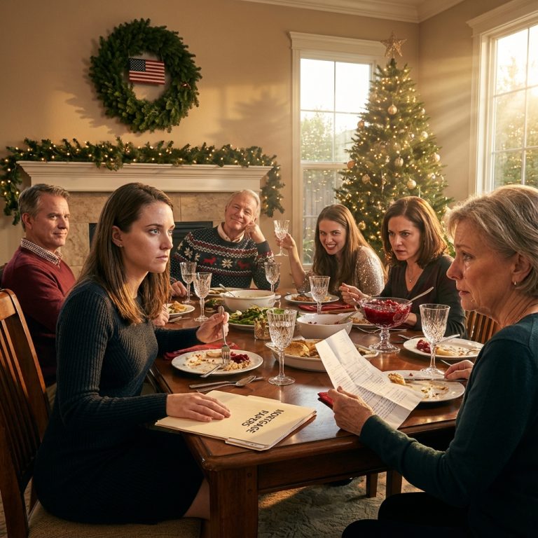 Mój tata dał mojej siostrze dom wart 720 000 dolarów, za który zapłaciłem — więc zadałem mojej cioci jedno pytanie, które uciszyło wszystkich przy stole.