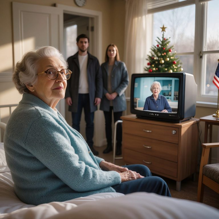 W Wigilię moje dzieci po cichu podpisały papiery, żeby umieścić mnie w domu opieki i odjechały, zostawiając mnie samego w obcym pokoju. Następnego ranka, gdy cała rodzina zebrała się przy kominku, otwierając prezenty i włączając telewizor, byli oszołomieni, widząc mnie trzymającego czek na 10 milionów dolarów.