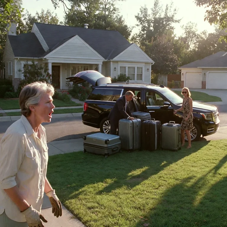 Mój syn sprzedał dom i dał mojej synowej 620 000 dolarów, żeby roztrwoniła je bez opamiętania, po czym pojawili się u moich drzwi z walizkami i zażądali, żeby się do mnie wprowadzić. Kiedy powiedziałam „nie”, zaczęła na mnie krzyczeć na podwórku przed wszystkimi sąsiadami. Tego samego dnia jeden telefon do mojego prawnika niepostrzeżenie wywrócił całe ich życie do góry nogami.