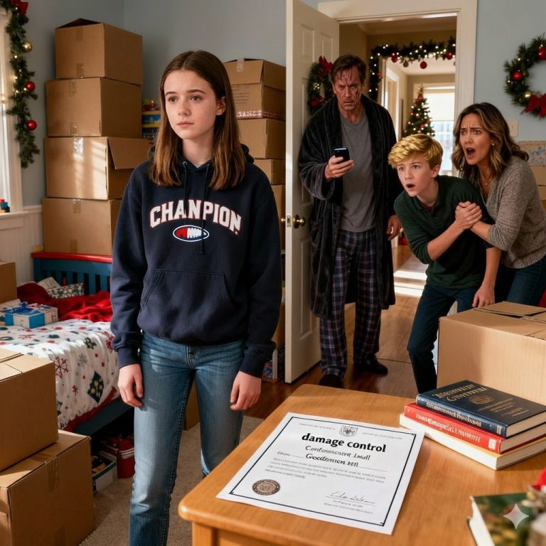 Moi rodzice zawiesili moją naukę w Wigilię, dopóki nie przeprosiłem ich Złotego Syna. Więc…