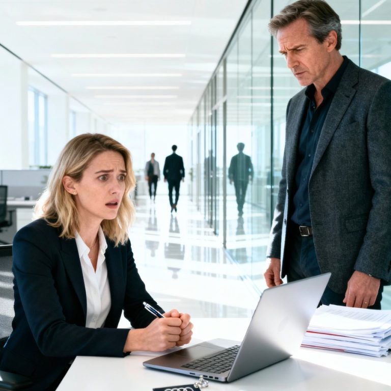 Mój szef spojrzał na mnie i zapytał o mój luksusowy samochód służbowy. To, co wydarzyło się później, zmieniło moje życie.