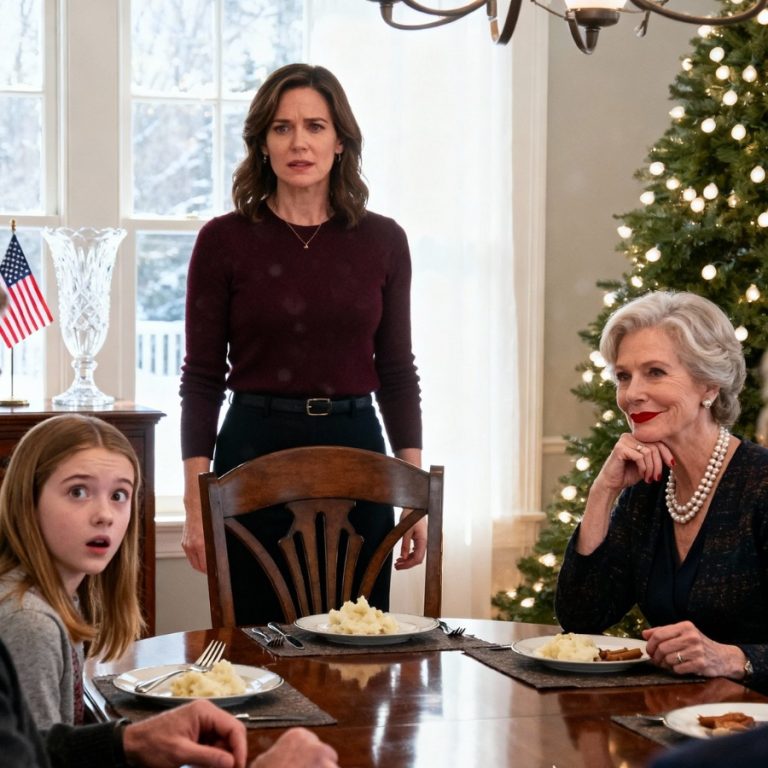 Przy obiedzie moja córka spojrzała mi prosto w oczy i oznajmiła: „Nie dorównujesz nawet mojej teściowej”. Powoli odsunęłam krzesło, starając się mówić spokojnie. „Więc może zacząć płacić twój czynsz”. Jej uśmiech zniknął w jednej chwili. „Czynsz? Jaki czynsz?” – wyszeptała.