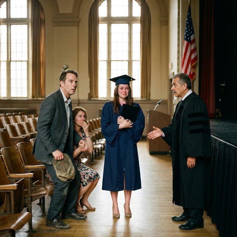 Mój ojczym spędził 25 lat, nosząc cement – ​​podczas mojej obrony doktoratu mój profesor spojrzał na niego i nagle zamilkł