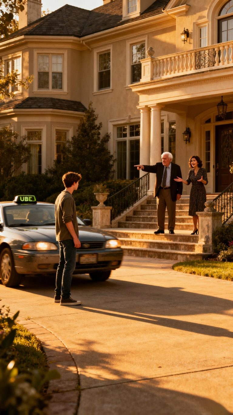 Mój dziadek zapytał: „Synu, dlaczego przyjechałeś Uberem? Gdzie jest ten Mercedes C63, którego ci kupiliśmy?”. Zanim zdążyłem odpowiedzieć, mama uśmiechnęła się i powiedziała: „Och, on teraz należy do jego siostry”. To, co dziadek zrobił później, sprawiło, że szanowałem go na zawsze…