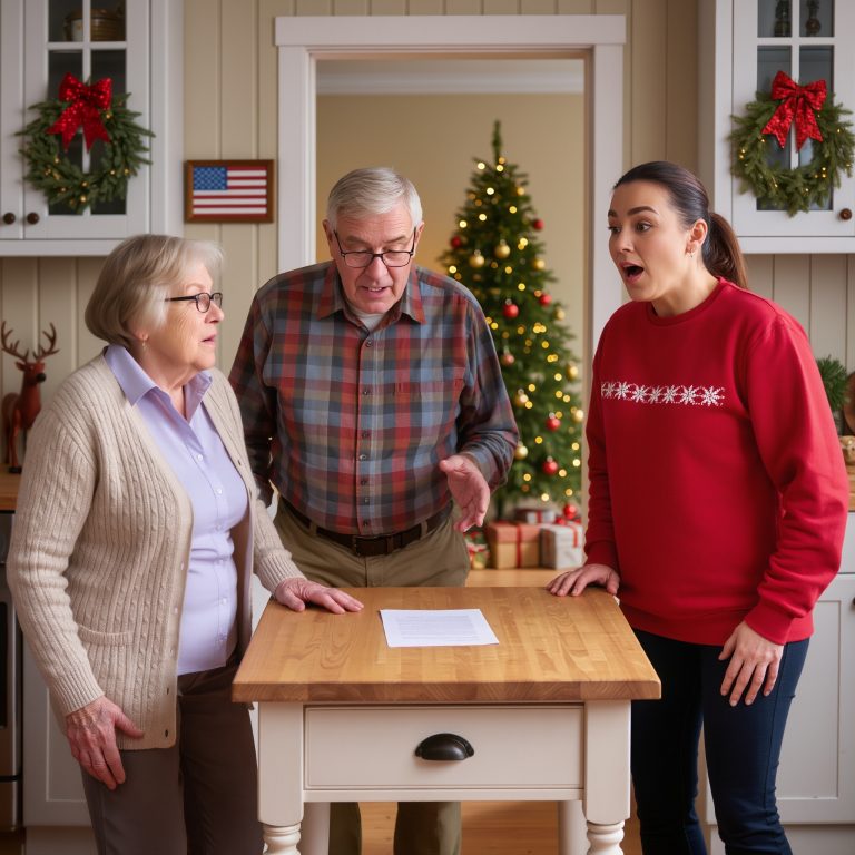 Moja 9-letnia córka obudziła się w Wigilię i znalazła na poduszce karteczkę. „Potrzebujemy od ciebie przerwy. Proszę, nie dzwoń”. Cała jej rodzina pojechała do kurortu nadmorskiego bez niej. Kiedy się dowiedziałam, nie płakałam ani nie błagałam. Obmyśliłam inny plan. Cztery dni później weszli do kuchni, zobaczyli, co czeka na stole, i cały dom wybuchł krzykiem…