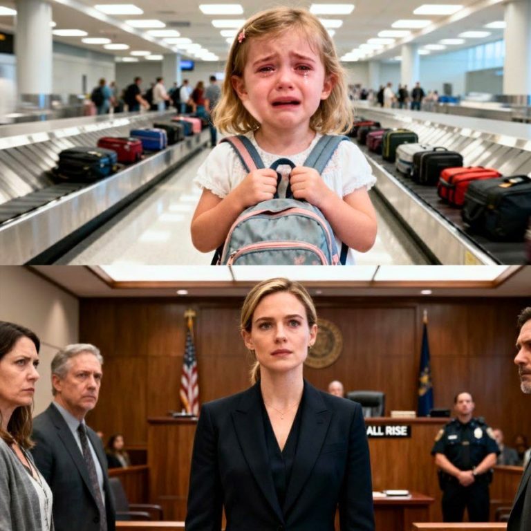 Kiedy miałem pięć lat, rodzice porzucili mnie przy odbiorze bagażu. Uratował mnie nieznajomy – i dopiero po jego śmierci dowiedziałem się, że był sekretnym milionerem, który zostawił mi 5,5 miliona dolarów. Wtedy moi rodzice wrócili, żeby pozwać mnie o pieniądze. W sądzie uśmiechali się szyderczo… aż funkcjonariusz oznajmił: „Wszyscy wstać, sędzia”.