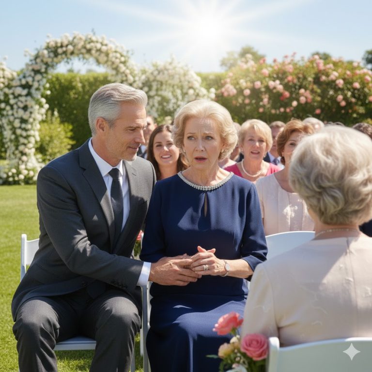 NA LUKSUSOWYM ŚLUBIE MOJEGO SYNA BYŁAM ZMUSZONA SIEDZIEĆ SAMOTNIE Z TYŁU. WASZ BIEDA NAS WSTYDZI…