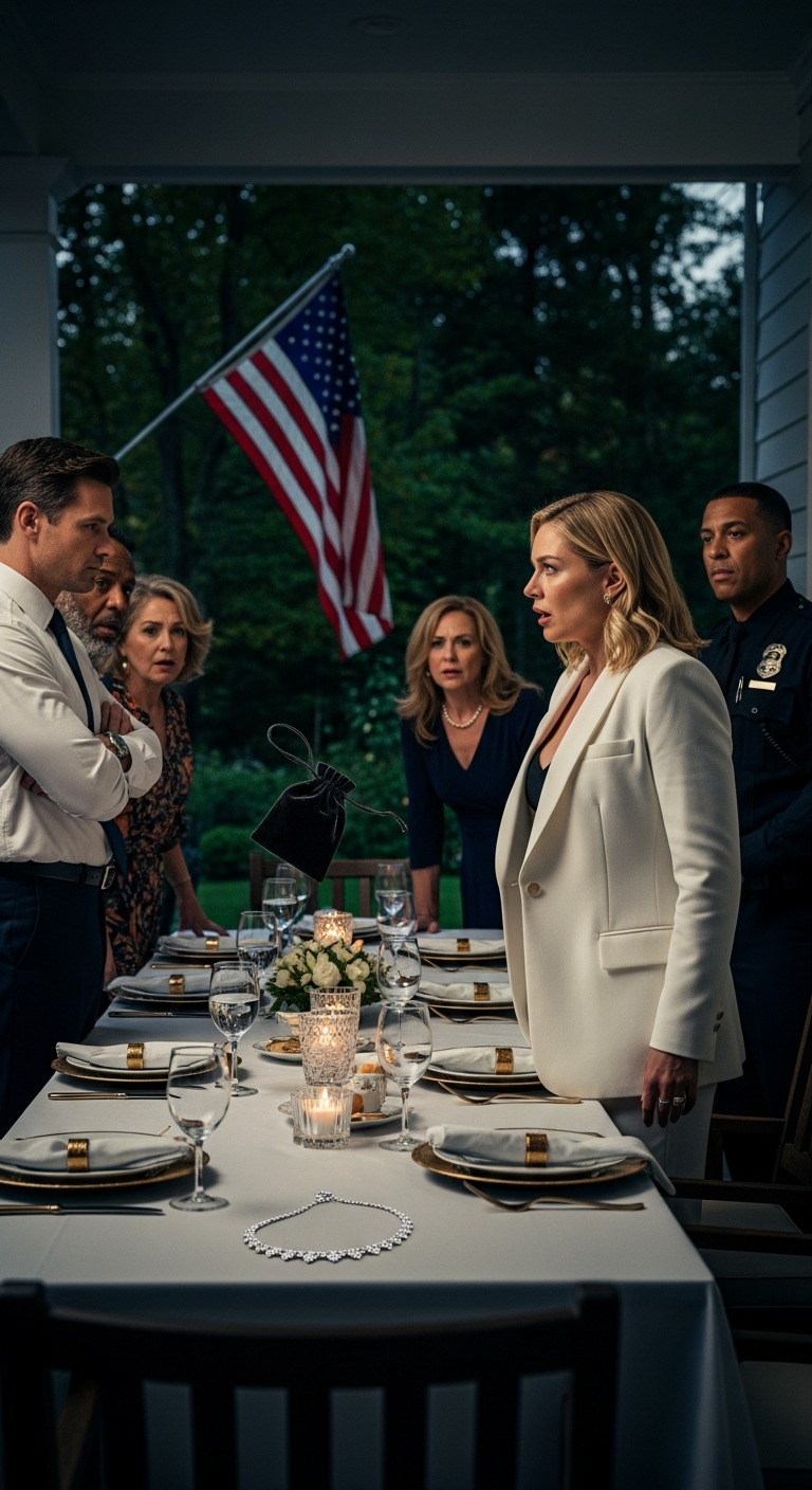 Moja siostra wrobiła mnie na imprezie, wsuwając mi do torebki naszyjnik za 4000 dolarów. Myślała, że ​​nie widzę. „Zniknął!” – krzyknęła. Zachowałem spokój. „Panie policjancie, proszę sprawdzić jej kurtkę”. Kiedy prawda wyszła na jaw, moi rodzice stanęli w jej obronie! Zablokowałem ich wszystkich. Kilka tygodni później dostałem SMS-a, który wszystko zmienił…