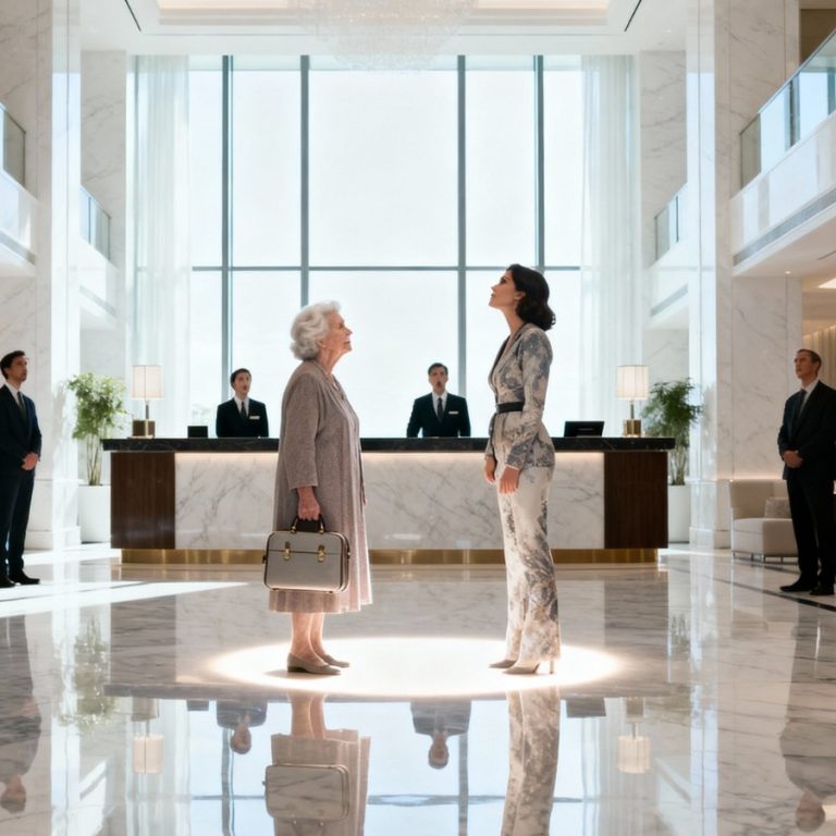 Podczas naszych rodzinnych wakacji moja synowa warknęła na recepcjonistkę: „Nie rozmawiaj z nią – ona jest tu tylko po to, żeby pomóc z dziećmi”. Mój syn wybuchnął śmiechem, a nawet otarł łzy z oczu, podczas gdy obcy ludzie się na niego gapili. Nie miała pojęcia, że ​​jestem właścicielem hotelu, całego ośrodka i szesnastu innych podobnych obiektów. To, co zrobiłem później, sprawiło, że z jej twarzy zniknął ten zadowolony wyraz.