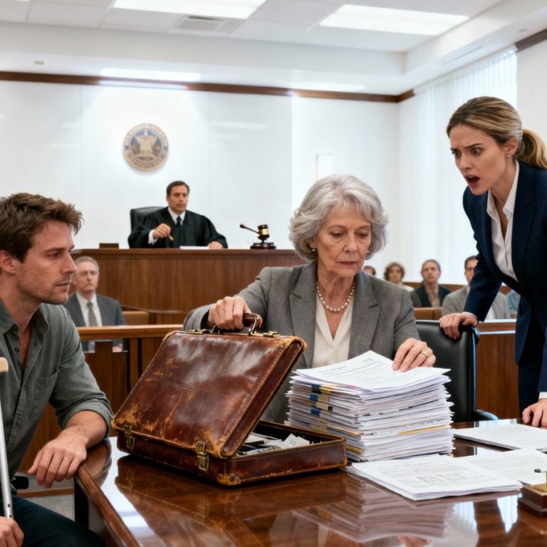 Moja synowa i jej matka próbowały zawstydzić mojego syna przed sądem — ale gdy wszedłem do sądu, reakcja sędziego zmieniła wszystko.