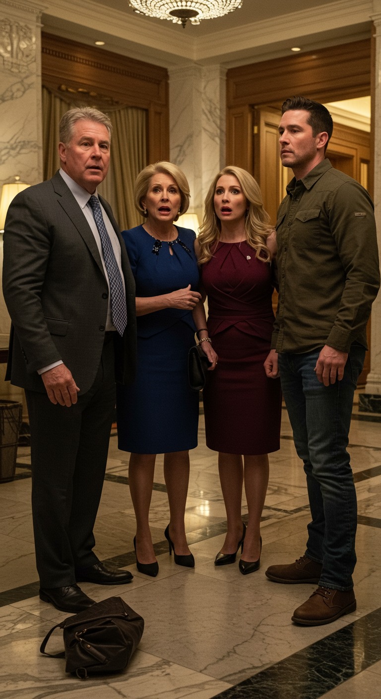 Moi rodzice wydziedziczyli mnie, bo wyszłam za mąż za biednego cieślę, podczas gdy moja siostra poślubiła milionera — kilka miesięcy później spotkaliśmy się ponownie i kiedy zobaczyli mojego męża, ich twarze zbladły, bo on tak naprawdę…