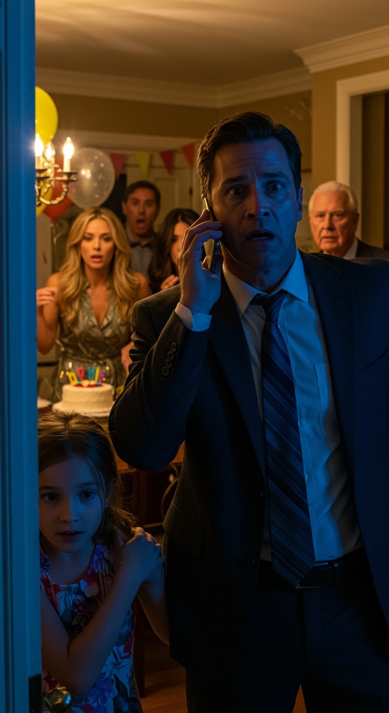 Nagle zawołał mój mąż. „Gdzie teraz jesteś?” „Jestem u siostry” – powiedziałam, balansując talerzem ciasta. „Cała rodzina przyjechała na urodziny mojej siostrzenicy”. Jego kolejne słowa przebiły się przez hałas wokół mnie. „Posłuchaj mnie uważnie. Zabierz naszą córkę i wyjdź – natychmiast”. „Co? Dlaczego?” – zapytałam, czując ucisk w piersi. „Po prostu to zrób. Nie zadawaj pytań!” Jego ton był ostry, drżący od czegoś, czego nigdy wcześniej nie słyszałam – czystego strachu. Serce mi zamarło. Bez słowa chwyciłam córkę za rękę i pobiegłam do drzwi. To, co się stało, sprawiło, że wszyscy krzyczeli…