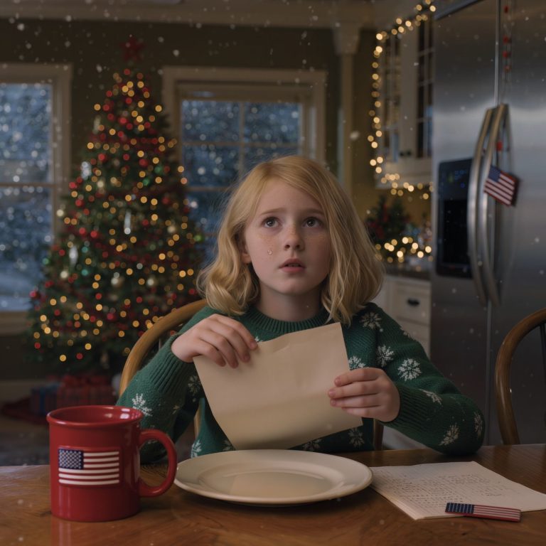 Moja dziewięcioletnia córka obudziła się sama w Wigilię i znalazła na kuchennym stole karteczkę z napisem: „Potrzebowaliśmy ODWROTU od ciebie. Nie dzwoń”. Podczas gdy moi rodzice i siostra popijali koktajle w kurorcie nadmorskim, pewni, że po prostu trochę popłacze i przejdzie jej to, ja milczałam, ułożyłam własny plan, a cztery dni później wrócili do mojego małego amerykańskiego domu na przedmieściach, zobaczyli, co zrobiłam, i zaczęli krzyczeć.