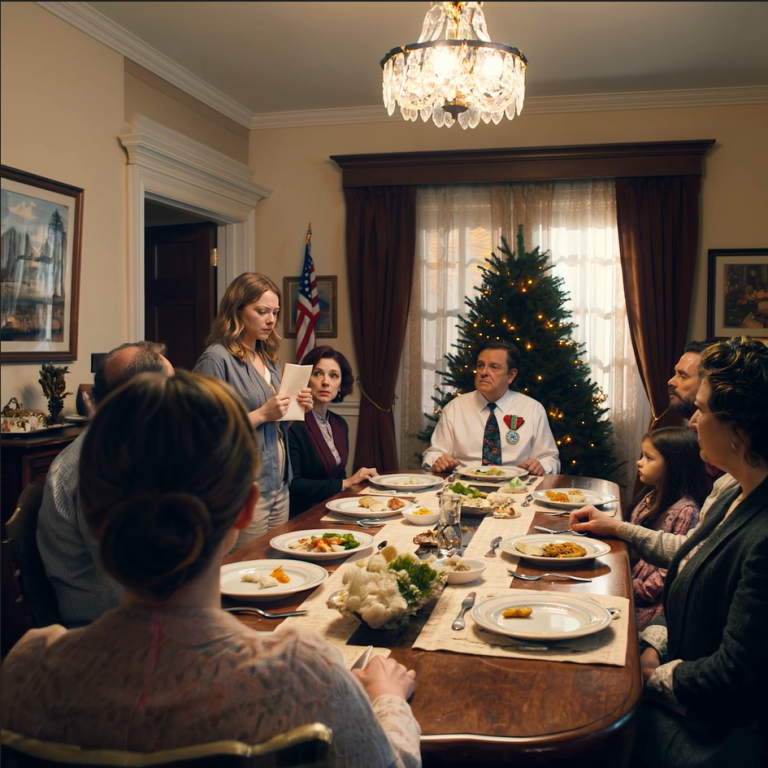 Mój ojciec pozwolił mojej matce umrzeć samotnie w szpitalnej sali w Wigilię, a potem stanął na jej pogrzebie i powiedział dwustu osobom, że trzymał ją za rękę „aż do ostatniego tchnienia”. Przez pięć lat wiedziałem, że to kłamstwo – ale nie miałem dowodów. Wtedy zadzwonił prawnik z listem, który moja matka napisała dwa tygodnie przed śmiercią, listem, który mógł zostać otwarty dopiero po dokładnie pięciu latach. Pierwszy wers brzmiał: „Jeśli to czytasz, twój ojciec kłamał”. W te święta, gdy osiemnastu krewnych zebrało się przy stole, wychwalając go jako bohatera, w końcu przeczytałem ten list na głos.