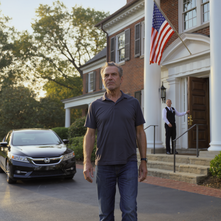 Nigdy nie powiedziałem synowi o mojej miesięcznej pensji wynoszącej 40 000 dolarów. Zawsze widział, jak żyję skromnie. Zaprosił mnie na kolację do rodziców swojej żony. Ale gdy tylko przekroczyłem próg,…