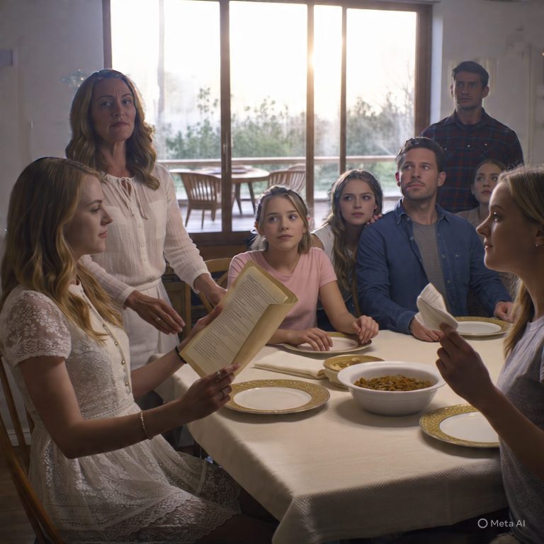 Moja rodzina zaprosiła mnie na coś, co nazwali „obiadem rodzinnym”. Na początku wszystko wydawało się normalne