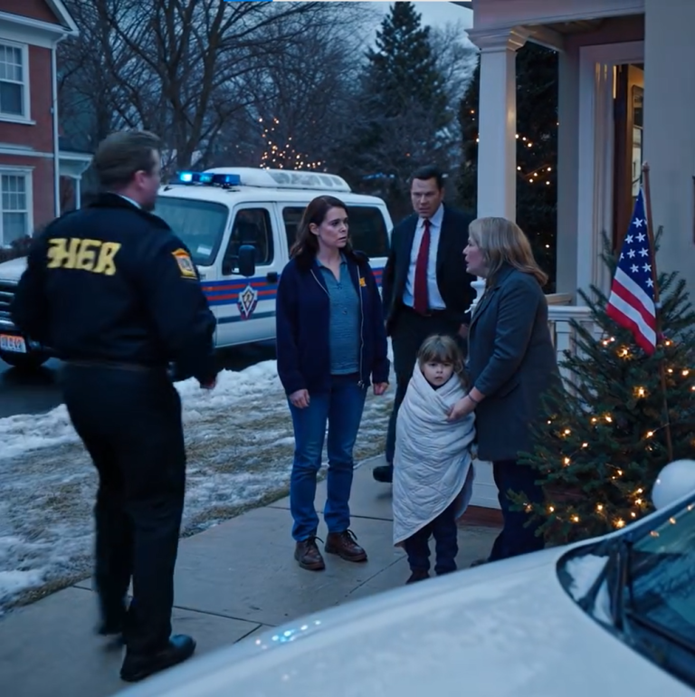 Pięcioletnia córka mojej siostry przybyła do mojego domu o 5 rano, drżąca i sina na twarzy, po przejściu przez oblodzony las z szopy o temperaturze -1°C. Kiedy jej rodzice wytknęli mi palce, pokazałem policji prawdę, którą ukrywali.