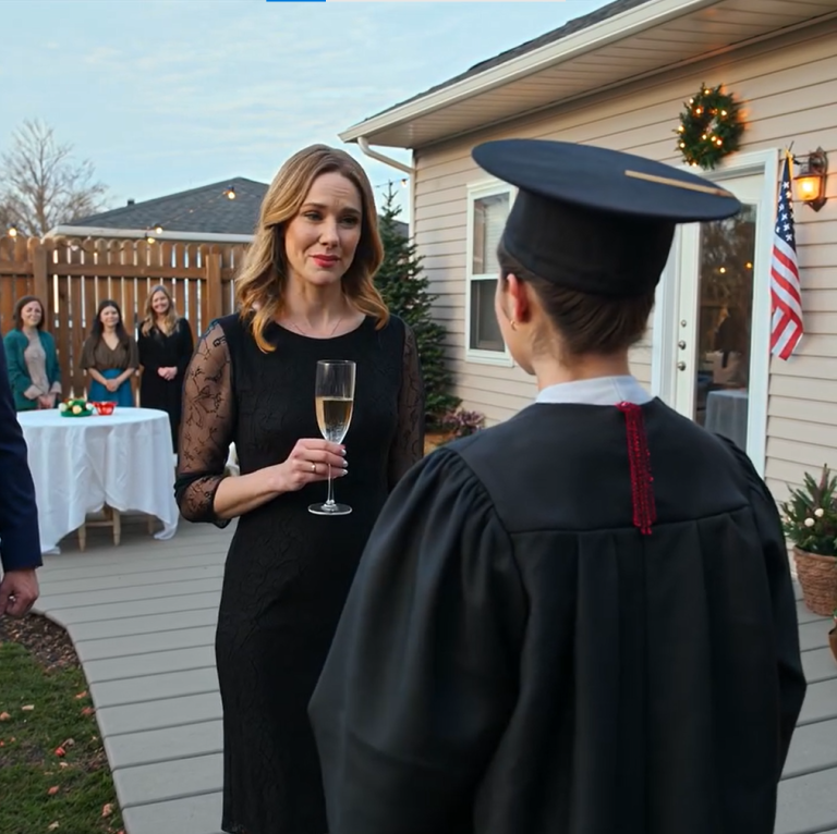 „Wyprowadzamy się bez ciebie” – oznajmiła moja macocha na moim przyjęciu z okazji ukończenia studiów. „Ten dom nie jest już częścią twojej przyszłości”. Ludzie się śmiali. Uśmiechnąłem się tylko i powiedziałem: „Bezpiecznej przeprowadzki”. Nie miała pojęcia, że ​​po cichu kupiłem ten dom miesiąc wcześniej. Następnego ranka nadeszły oficjalne listy z nakazem wyprowadzki.