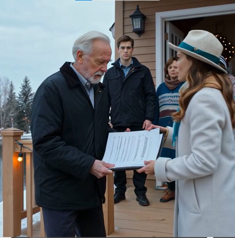 Na urodzinach mojej synowej, mój syn i jego żona stanęli przede mną i zażądali, żebym podpisała swój dom za 900 000 dolarów „za życie, na jakie zasługuje”. Kiedy odmówiłam, moja synowa przepchnęła się obok mnie na moim ganku i zatrzasnęła drzwi. Tej nocy podjęłam decyzję, która zmieniła wszystko…