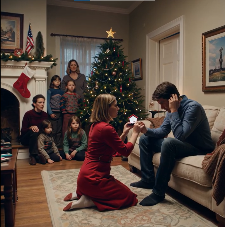 Mój chłopak splunął mi w twarz, kiedy oświadczył mi się na oczach całej mojej rodziny w Boże Narodzenie, mówiąc: „Fuj... Ten pierścionek jest mały i żałosny, zupełnie jak ty”, więc natychmiast go rzuciłam. TERAZ ON BŁAGA, ŻEBYM WRÓCIŁA.