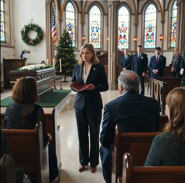 Na pogrzebie mojej mamy tata przedstawił swoją „asystentkę” jako swoją nową narzeczoną. Chichotali, a ja płakałam. „Daj spokój” – syknął.