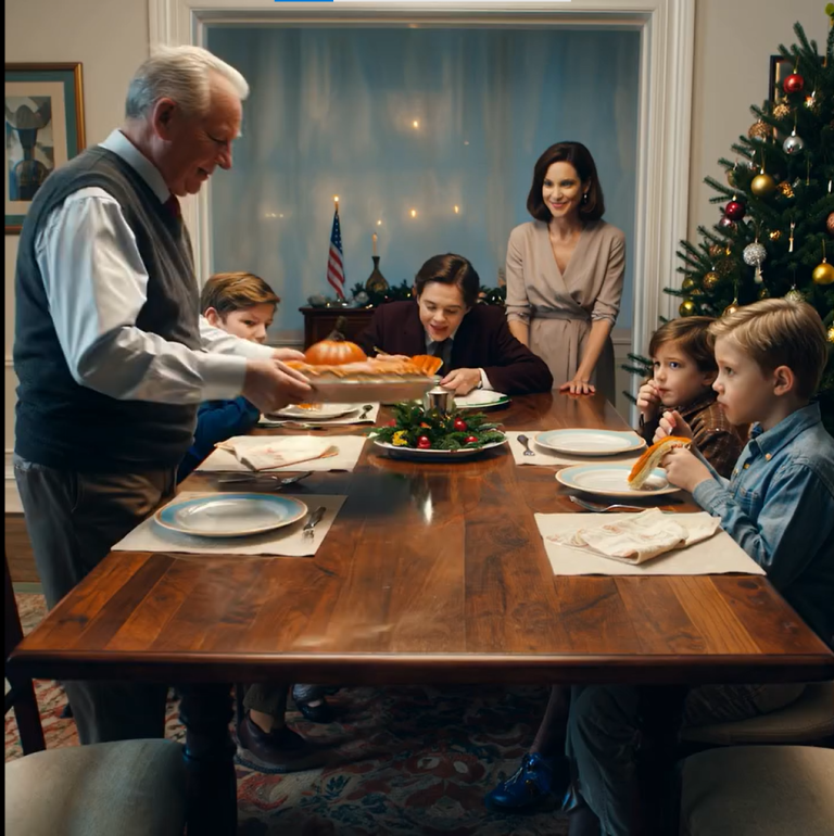 Mój tata odmówił mojemu synowi deseru w Święto Dziękczynienia, podczas gdy jej wnuki dostały dokładkę. Mama napisała SMS-a: „Przenieś hipotekę jutro”.