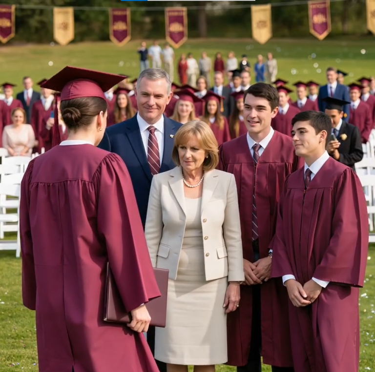 Dzień ukończenia szkoły. Babcia zadała jedno pytanie: „Gdzie jest twój fundusz powierniczy o wartości 3 000 000 dolarów?”. Stałam tam sparaliżowana. Mama zbladła, tata wpatrywał się w trawę. A 48 godzin później prawda zaczęła wyparowywać z błyszczącej skorupy „rodziny, która poświęca wszystko dla swojego dziecka”, którą udawali przez lata…