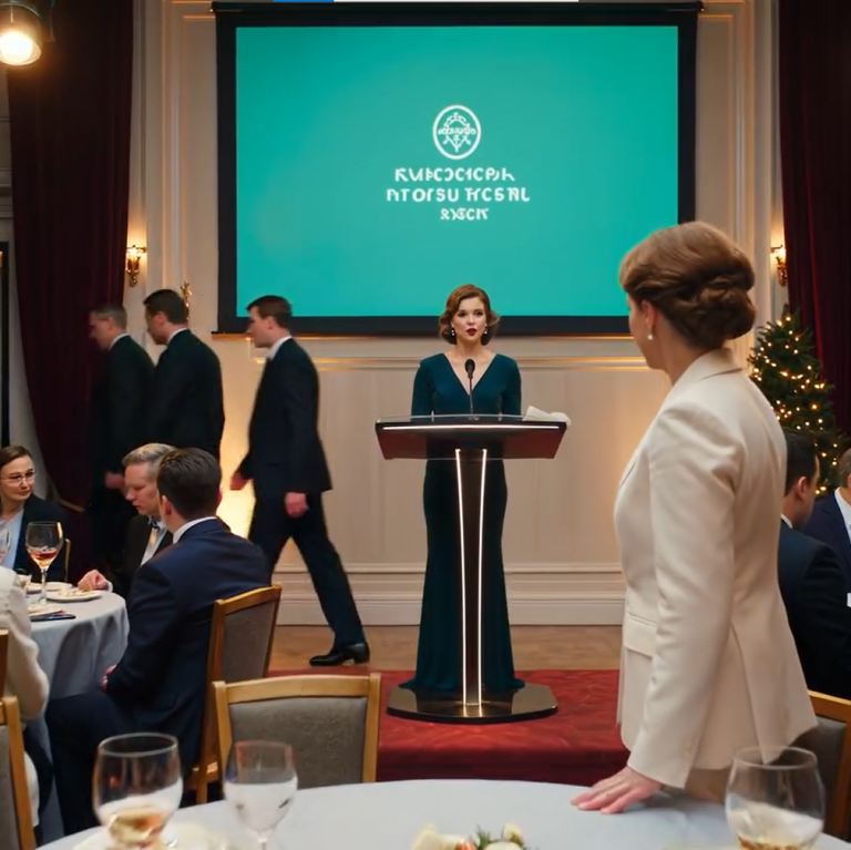 Na przyjęciu z okazji pierwszego dnia pracy mojej siostry na stanowisku szefowej firmy, nie zdążyłam nawet wznieść toastu, gdy spojrzała na mnie i powiedziała: „Skończyłaś już. Ochrona cię wyprowadzi”. Spokojnie odłożyłam identyfikator gościa na stół i odpowiedziałam: „Poinformuj mamę i tatę, że zarząd zbiera się za trzy godziny”. Trzy godziny później w końcu zdali sobie sprawę, że nie weszłam do tego pokoju jako zwykły gość.