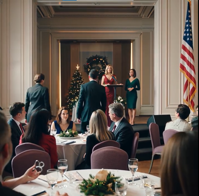 Moja siostra wynajęła prywatnych detektywów, żeby „zdemaskowali” moją firmę i planowała mnie upokorzyć na imprezie u dziadka. Ale kiedy detektywi weszli, nie podeszli do mnie – skierowali się prosto w jej stronę, otworzyli teczkę i po cichu wyjęli kajdanki. Cały pokój ucichł, a jej twarz odpłynęła.