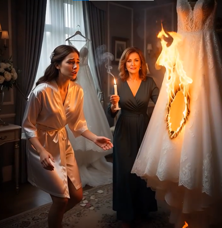 W poranek mojego ślubu mama celowo spaliła moją suknię świeczką. Powiedziała, że ​​to po to, żebym „nie przyćmiła” mojej siostry. Ale tego dnia w końcu przestałam być córką, którą mogła przyćmić.