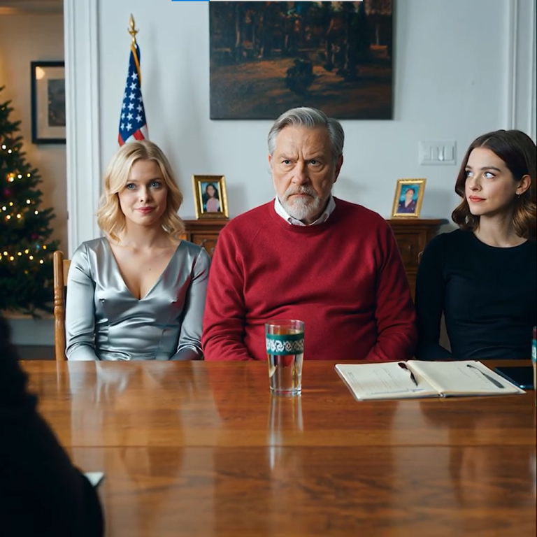 Podczas kolacji wigilijnej tata nazwał mnie żenadą. Moja siostra wyśmiała moją „tanią” sukienkę przed wszystkimi. Nie mieli pojęcia, że ​​kosztowała 35 000 dolarów. Byłam właścicielką marki, którą uwielbiali całą noc. Uśmiechnęłam się tylko… „Patrz”. Godziny później… 47 NIEODEBRANYCH POŁĄCZEŃ