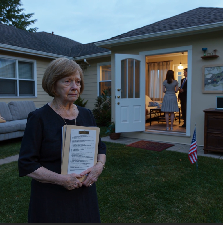 W wieku 68 lat wracałam do domu od prawnika spadkowego unosząc się w powietrzu, gotowa powiedzieć synowi, że właśnie odziedziczyłam farmę i prawie milion dolarów – ale zanim dotarłam do drzwi wejściowych, usłyszałam, jak moja synowa mówi: „Jest stara, Mason. Nie będzie żyła wiecznie”, a moje własne dziecko odpowiada: „Dokładnie… Ten dom wkrótce będzie nasz”.