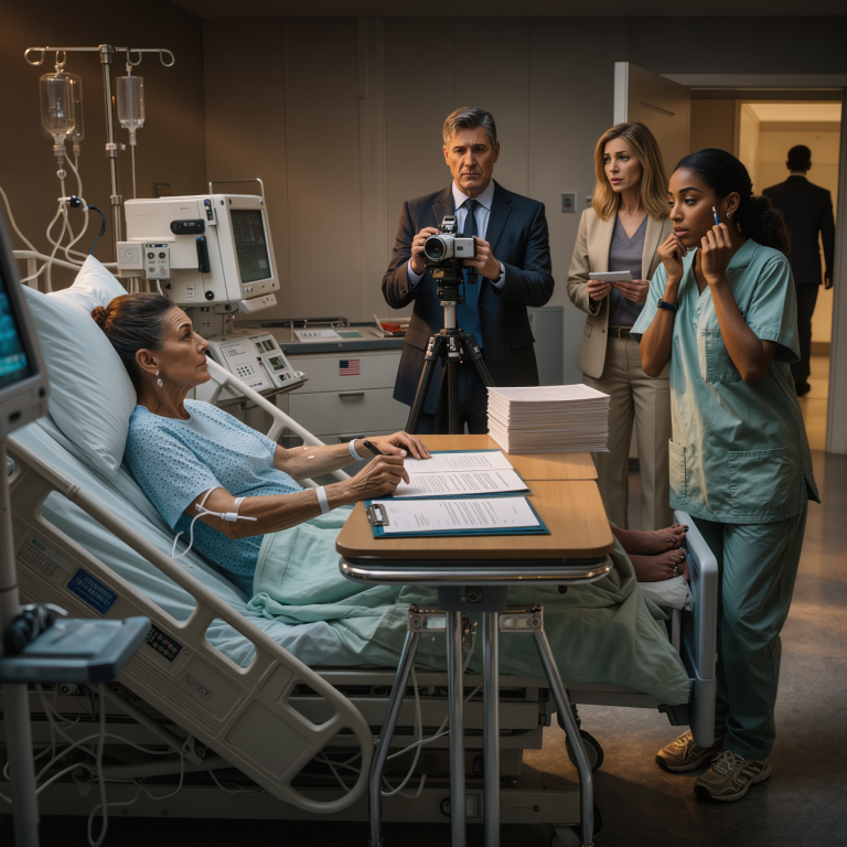 Kiedy mój mąż usłyszał, że lekarz powiedział mi, że zostały mi tylko 3 dni, wziął mnie za rękę, uśmiechnął się i wyszeptał: „Wreszcie. Tylko 3 dni. Twój dom i twoje pieniądze są teraz moje”.